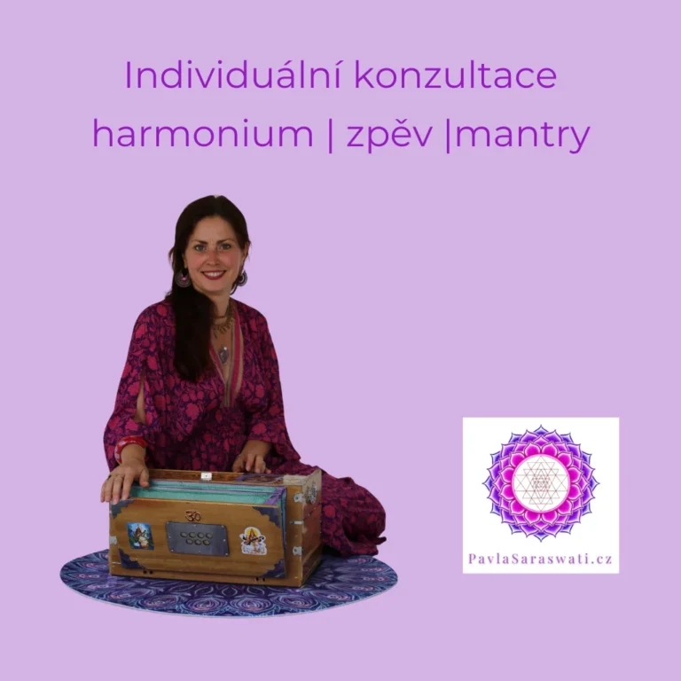 Dopřej si individuální výuku - harmonium | mantry | zpěv