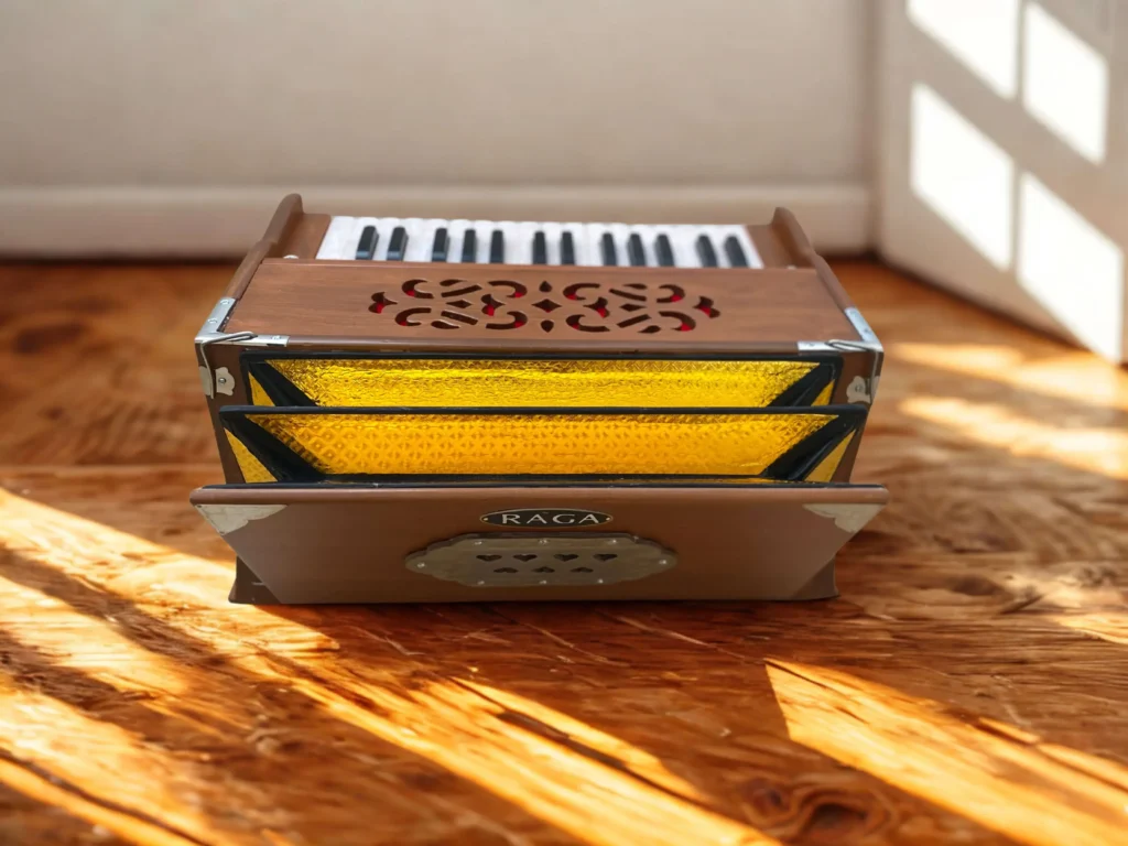 Vyberte si své harmonium - intuitivní harmonický hudební nástroj z Indie.