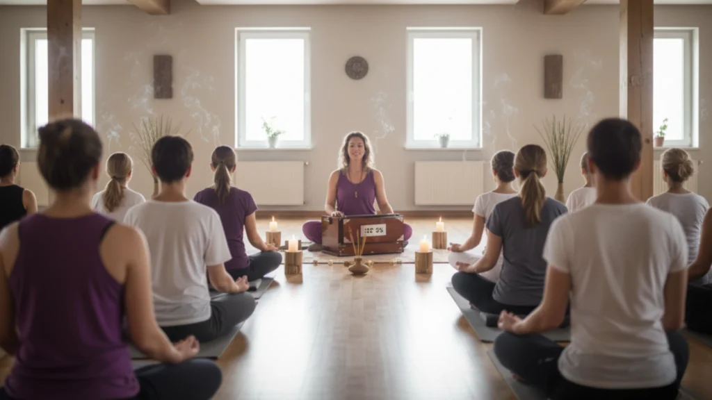 Naučte se správně zpívat mantry, překonejte strach z hlasu a obohaťte své jógové lekce či osobní praxi.