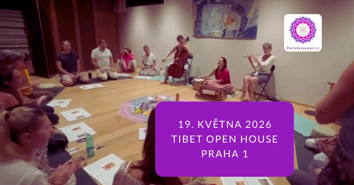 Večer, kdy hlava konečně ztichne | Praha 19. 5. 2026 zažijte sílu manter | 19. 5. 2026 v Praze | Tibet Open House
